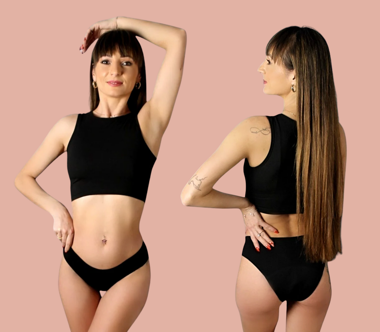 Ivy Linn Nahtlose Periodenhöschen - ultra-dünn komfortabel diskret
