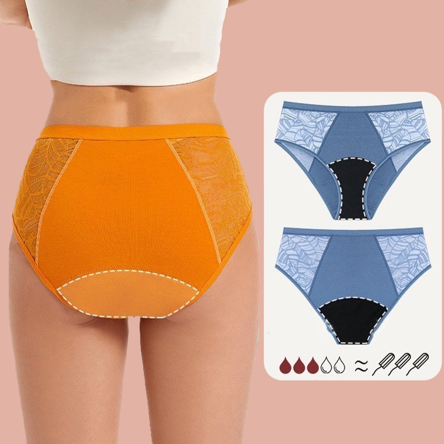 Ivy- Menstruation Höschen Aria - für Teenies | 100% Auslaufsicher✨