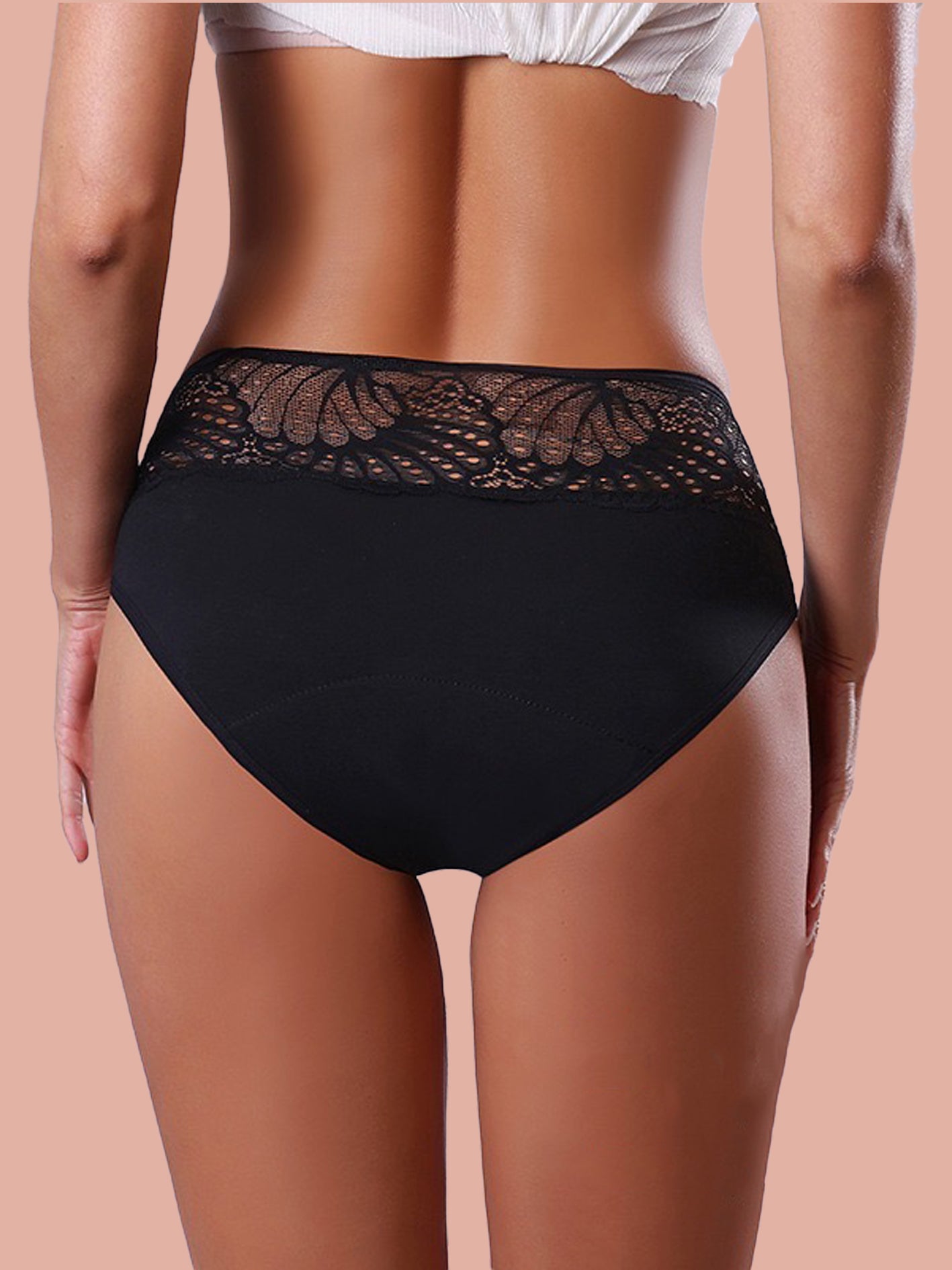Ivy Menstruation Höschen Jazzpant - Weiche Lycra-Spitze & Komfort