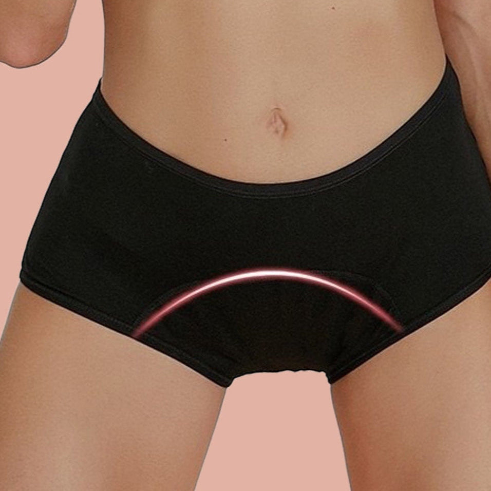 Ivy Shorty High-Waist Periodenunterwäsche - hoher Tragkomfort bequeme Passform
