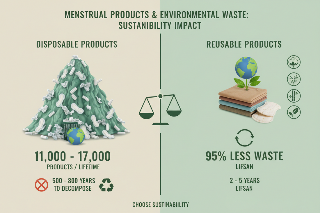 Nachhaltigkeit: Der Umwelt-Impact von Menstruationsprodukten