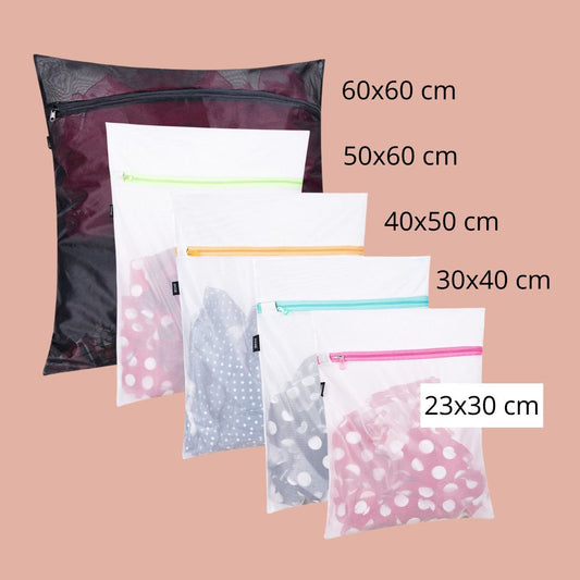 Ivy Wäschenetz Set - Schutz für empfindliche Wäsche (5 Stück)