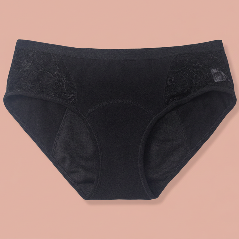 🔥NEU!🔥Ivy Menstruation Höschen Aura – Periodenunterwäsche mit Spitze