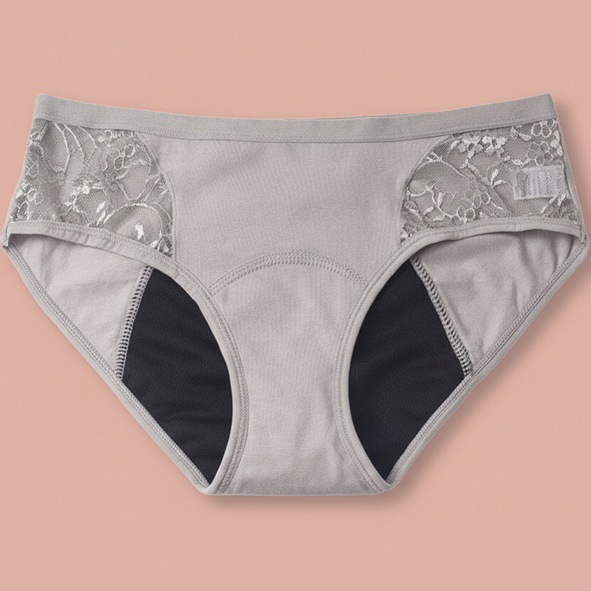 🔥NEU!🔥Ivy Menstruation Höschen Aura – Periodenunterwäsche mit Spitze