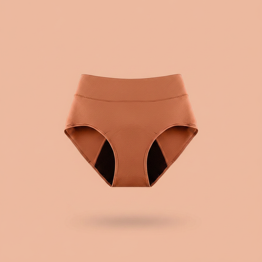 Grace Highwaist Periodenunterwäsche Terrakotta