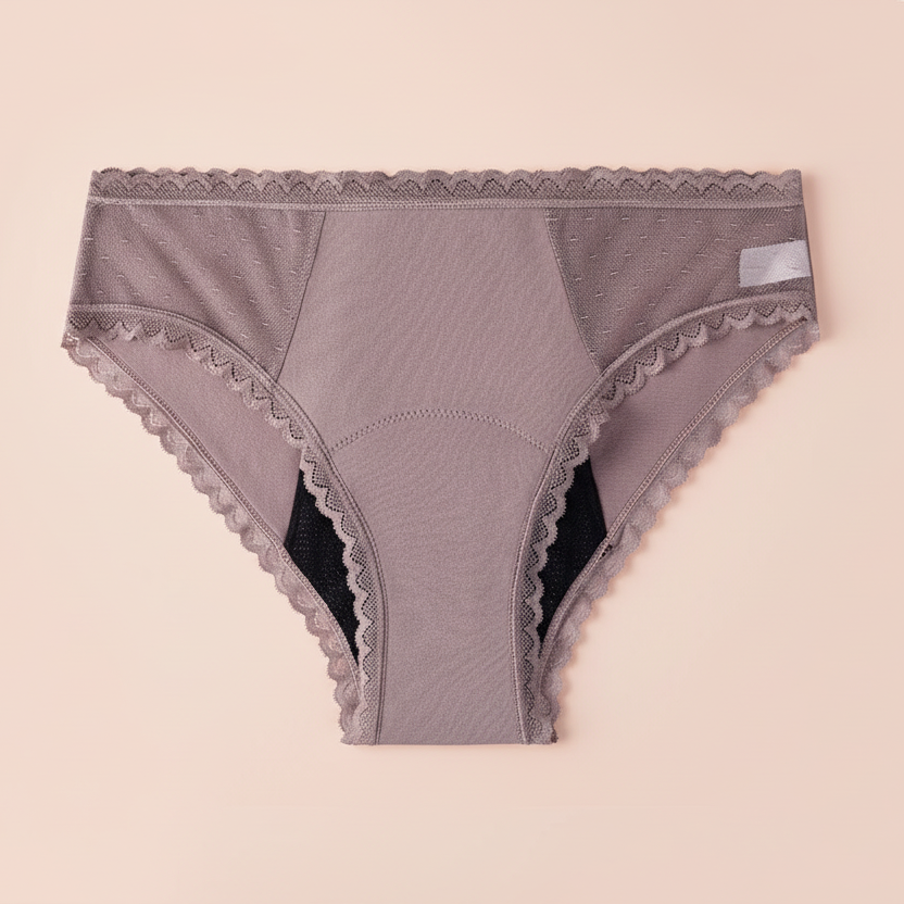 🔥NEU! 🔥Ivy Menstruation Höschen Mirage – Periodenunterwäsche mit Mesh & Spitze