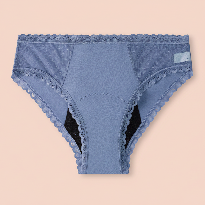 🔥NEU! 🔥Ivy Menstruation Höschen Mirage – Periodenunterwäsche mit Mesh & Spitze